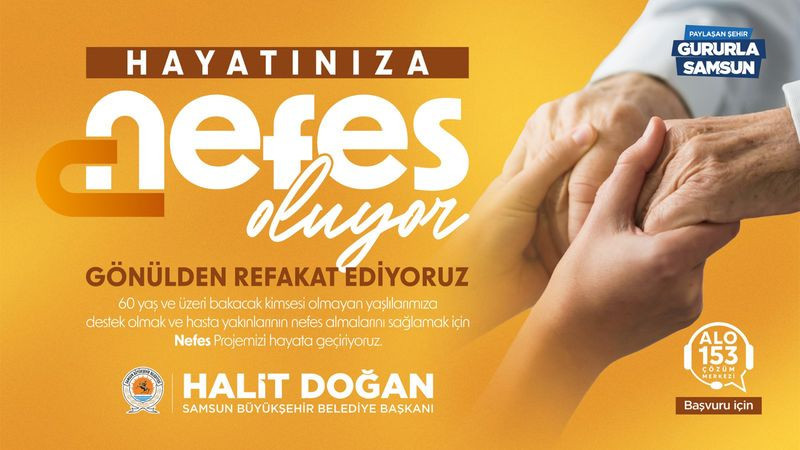 Samsun Büyükşehir Belediyesi’nden Örnek Proje: Nefes Projesi Hayata Geçiyor