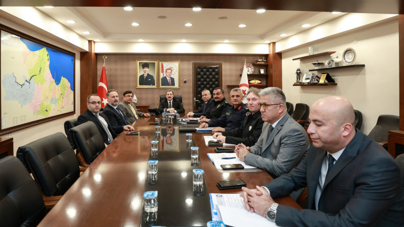 Samsun’da Güvenlik ve Asayiş Masaya Yatırıldı