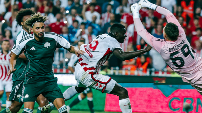 Son Saniyeye Kadar Direndik! Samsunspor: 0 Panathinaikos: 0