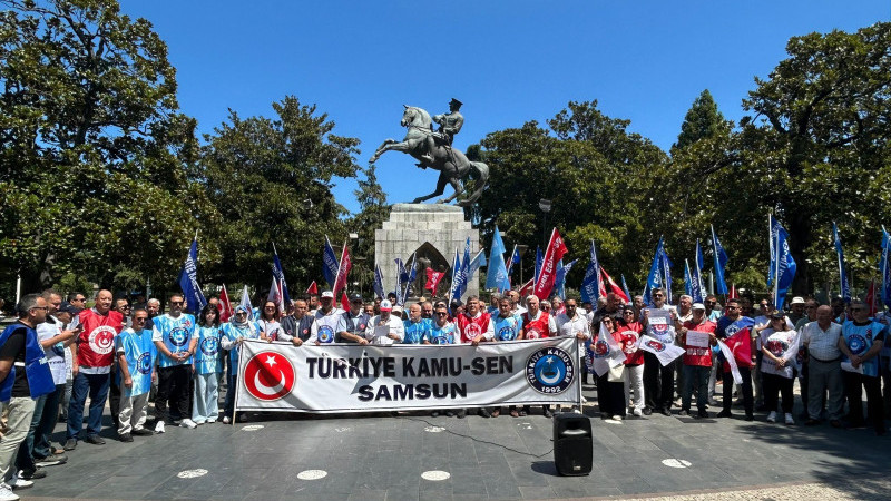 Kamu-Sen Samsun İl Başkanı Ahmet Keskin: “Bu teklifi reddediyoruz, eylem sürecini başlattık”